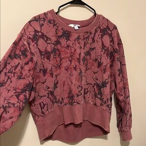 Urban Outfitters Pink Tie-Dye Sweatshirt